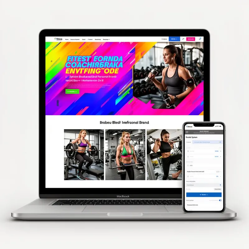 Webdesign-Referenz – FitLife Coaching, Personal Brand